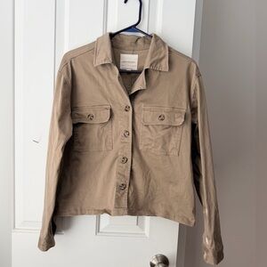 Thread & Supply Khaki Utility Jacket